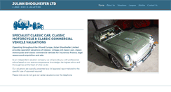 Desktop Screenshot of classiccarvaluations.co.uk