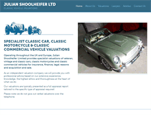 Tablet Screenshot of classiccarvaluations.co.uk